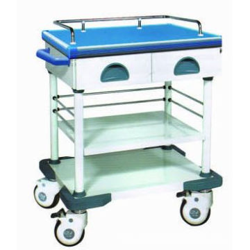 Mobile Steel Painted Frame Treatment Cart (N-4)